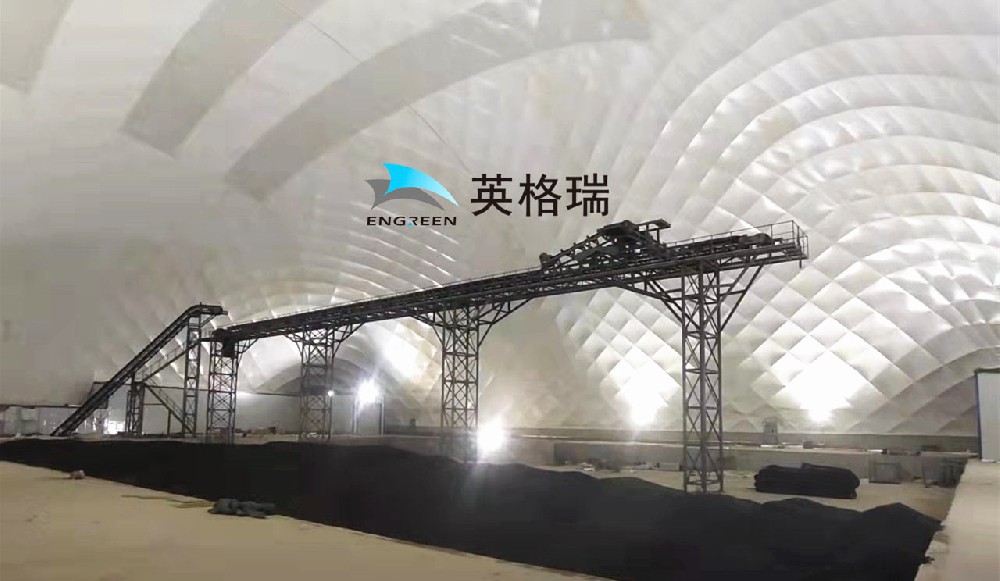 香蕉一级视频煤棚不僅可以解決室外環保，還可以有效解決煤場作業環境